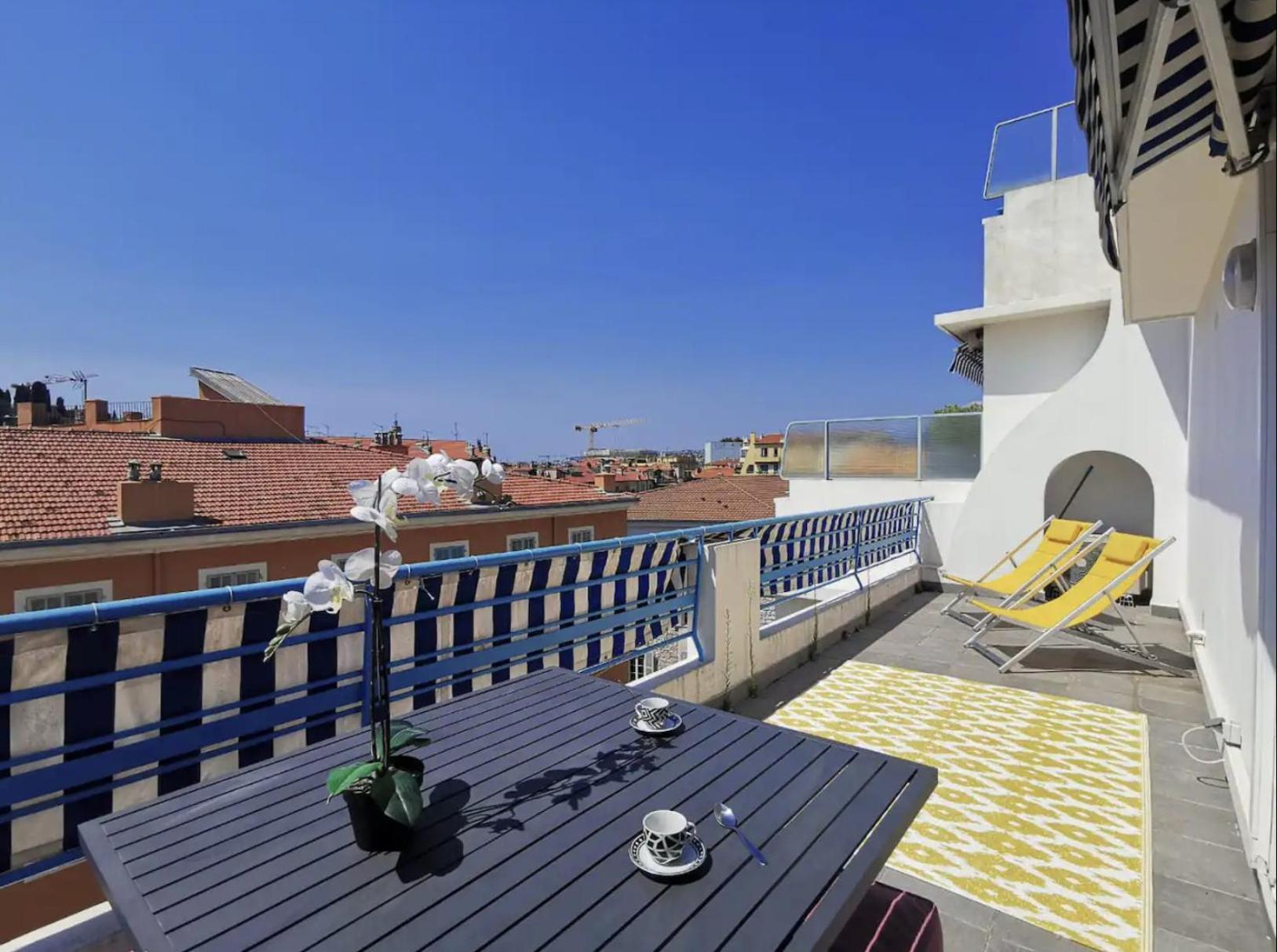 5 Papon - Dernier Etage - Terrasse A Ciel Ouvert - Garibaldi Nice Eksteriør bilde